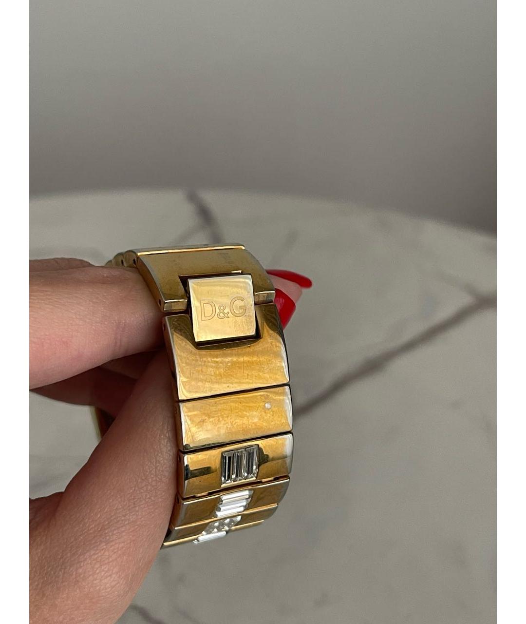 DOLCE&GABBANA Золотые часы, фото 4