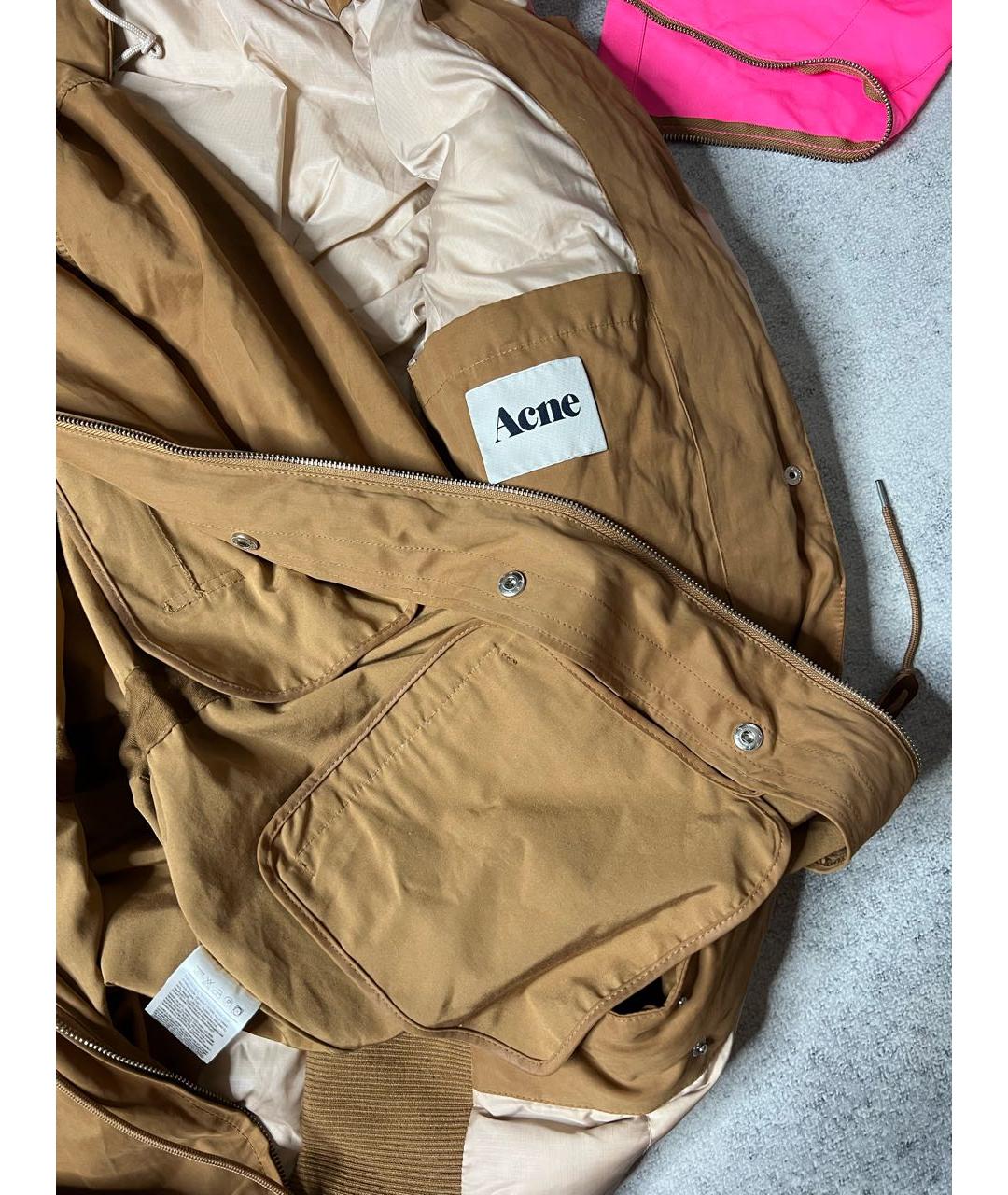 ACNE STUDIOS Бежевый пуховик, фото 7
