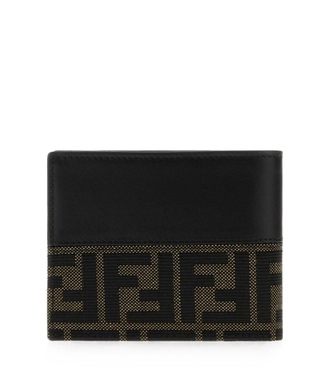 FENDI Коричневый кожаный кошелек, фото 3