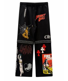 CHROME HEARTS Прямые брюки