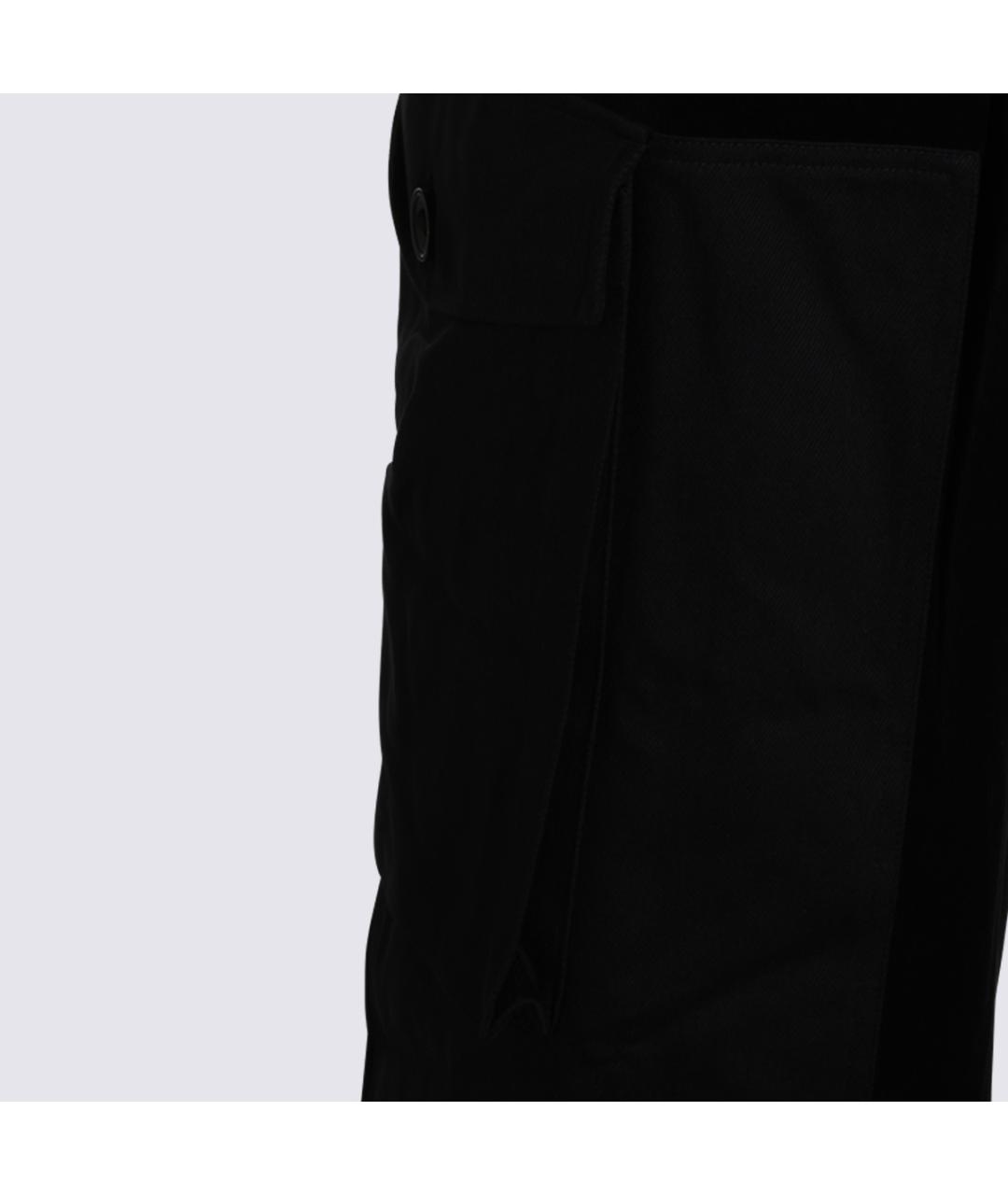 Y-3 Черные полиэстеровые повседневные брюки, фото 3