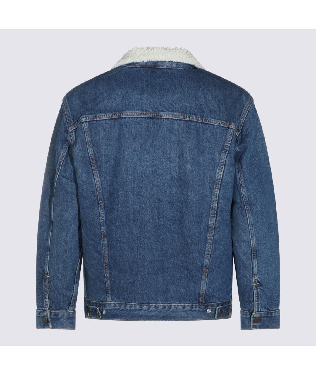 LEVI'S Синяя хлопковая куртка, фото 2