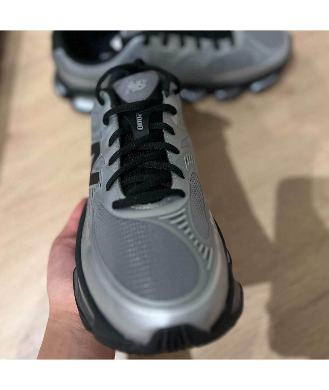 NEW BALANCE Антрацитовые кроссовки, фото 2