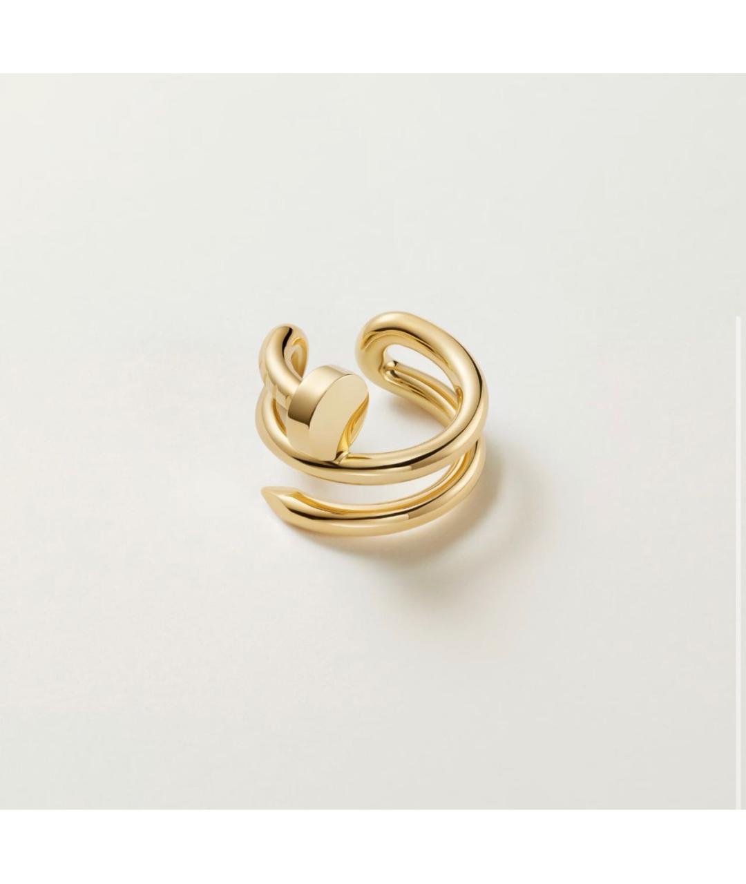 CARTIER Желтые серьги из желтого золота, фото 5