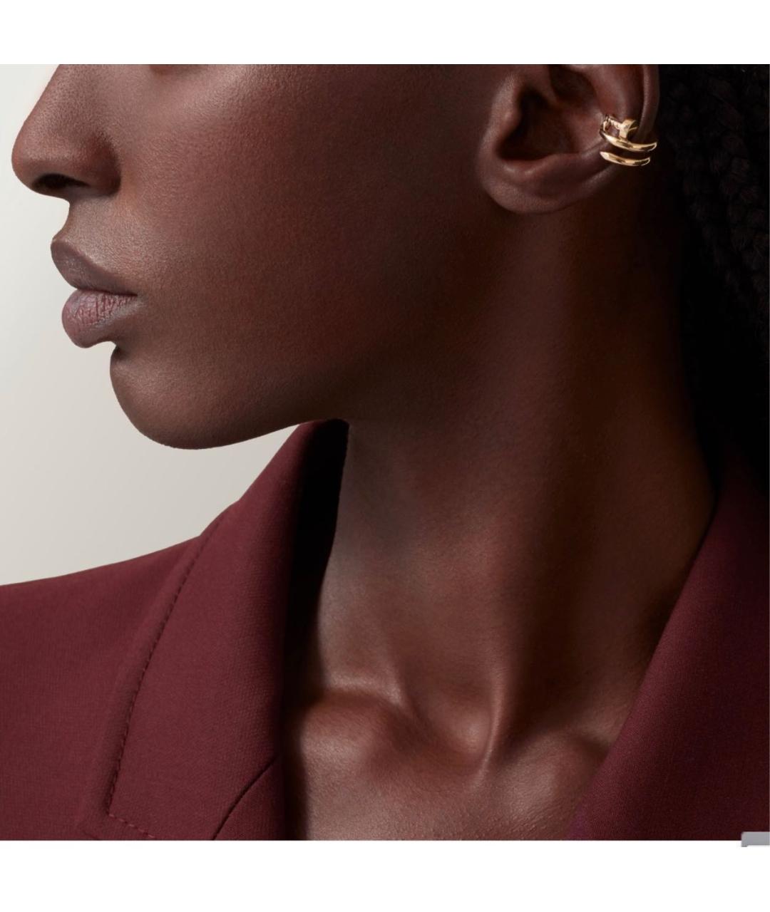 CARTIER Желтые серьги из желтого золота, фото 4