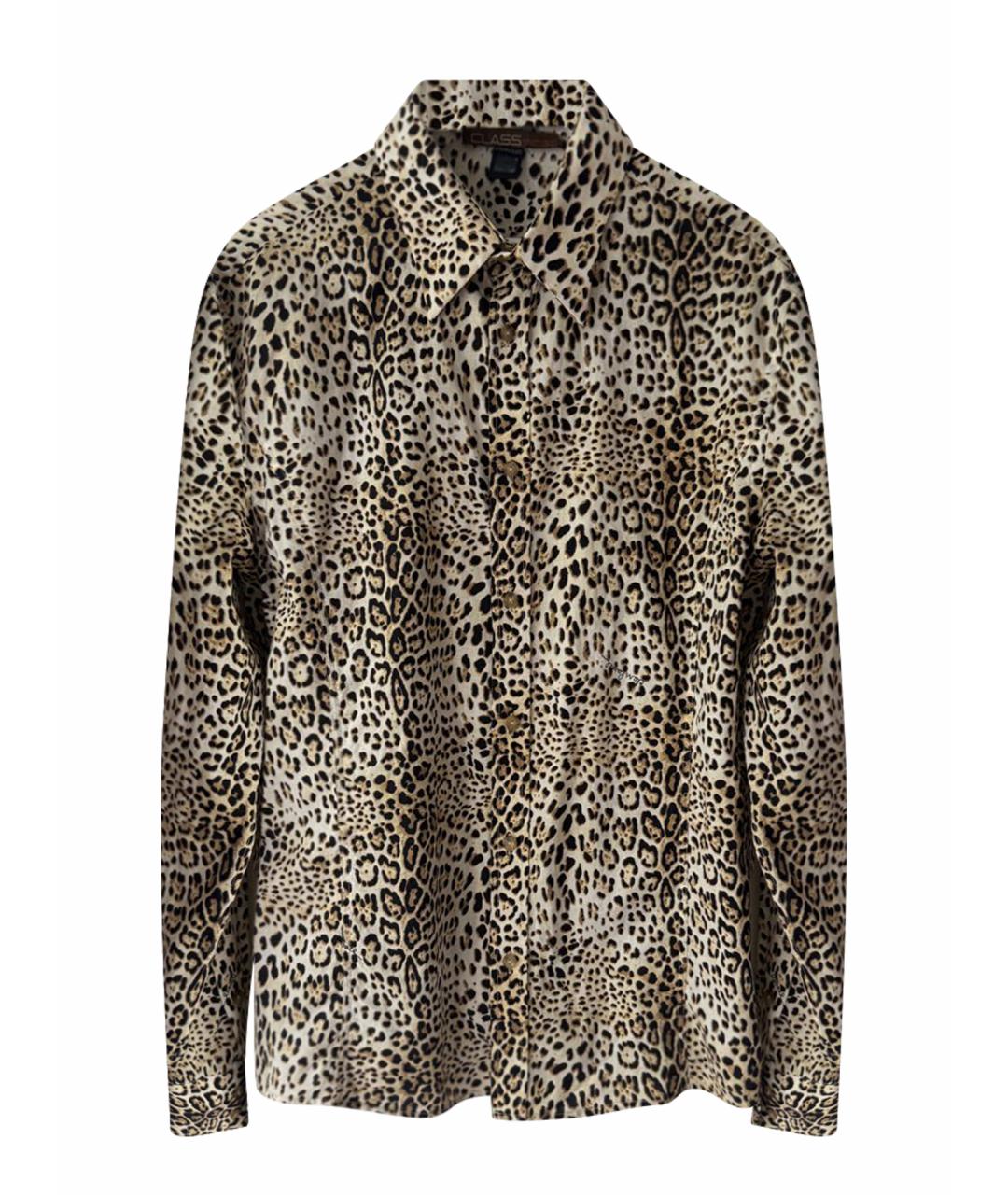 ROBERTO CAVALLI Хлопковая кэжуал рубашка, фото 1