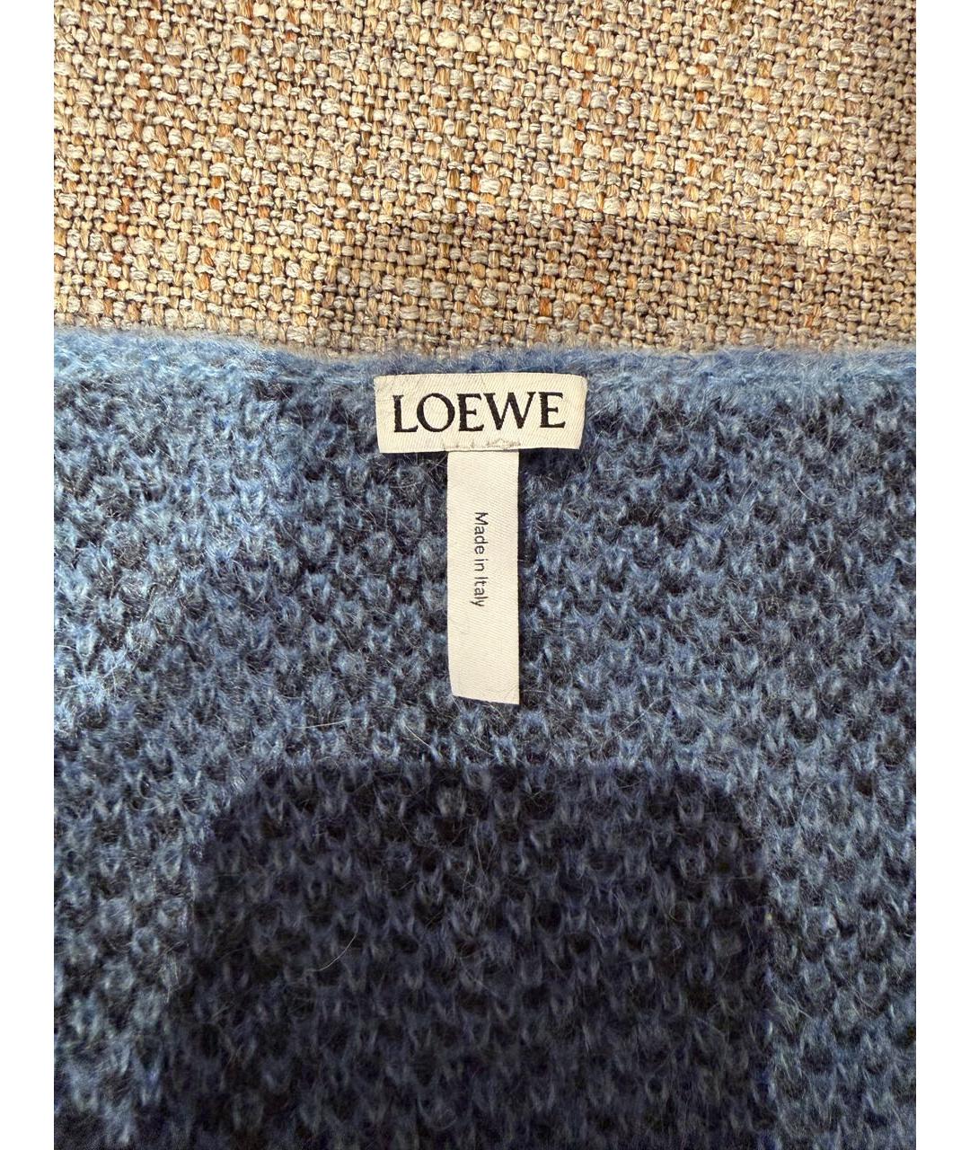 LOEWE Синий кардиган, фото 3