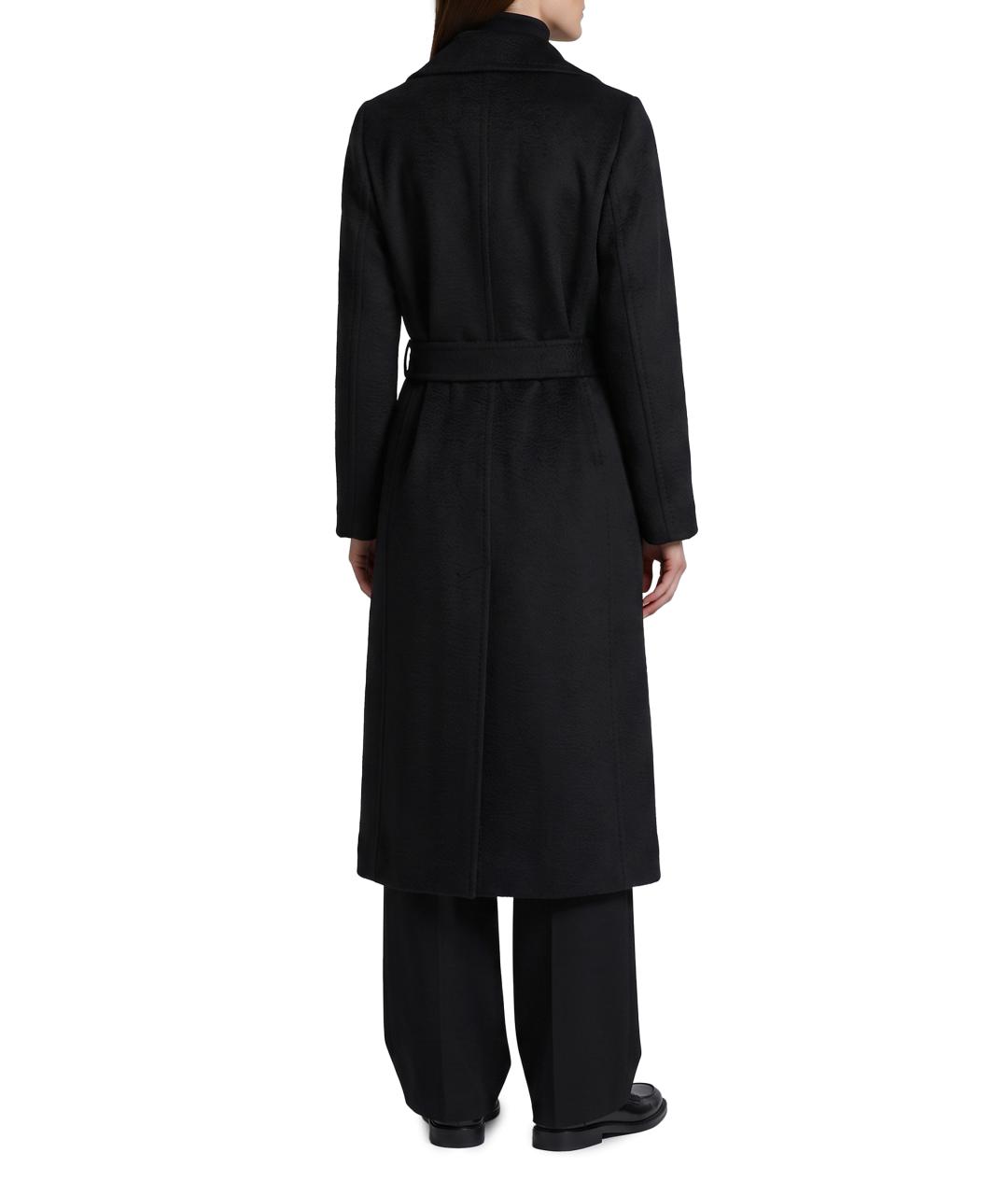 MAX MARA Черное пальто, фото 3