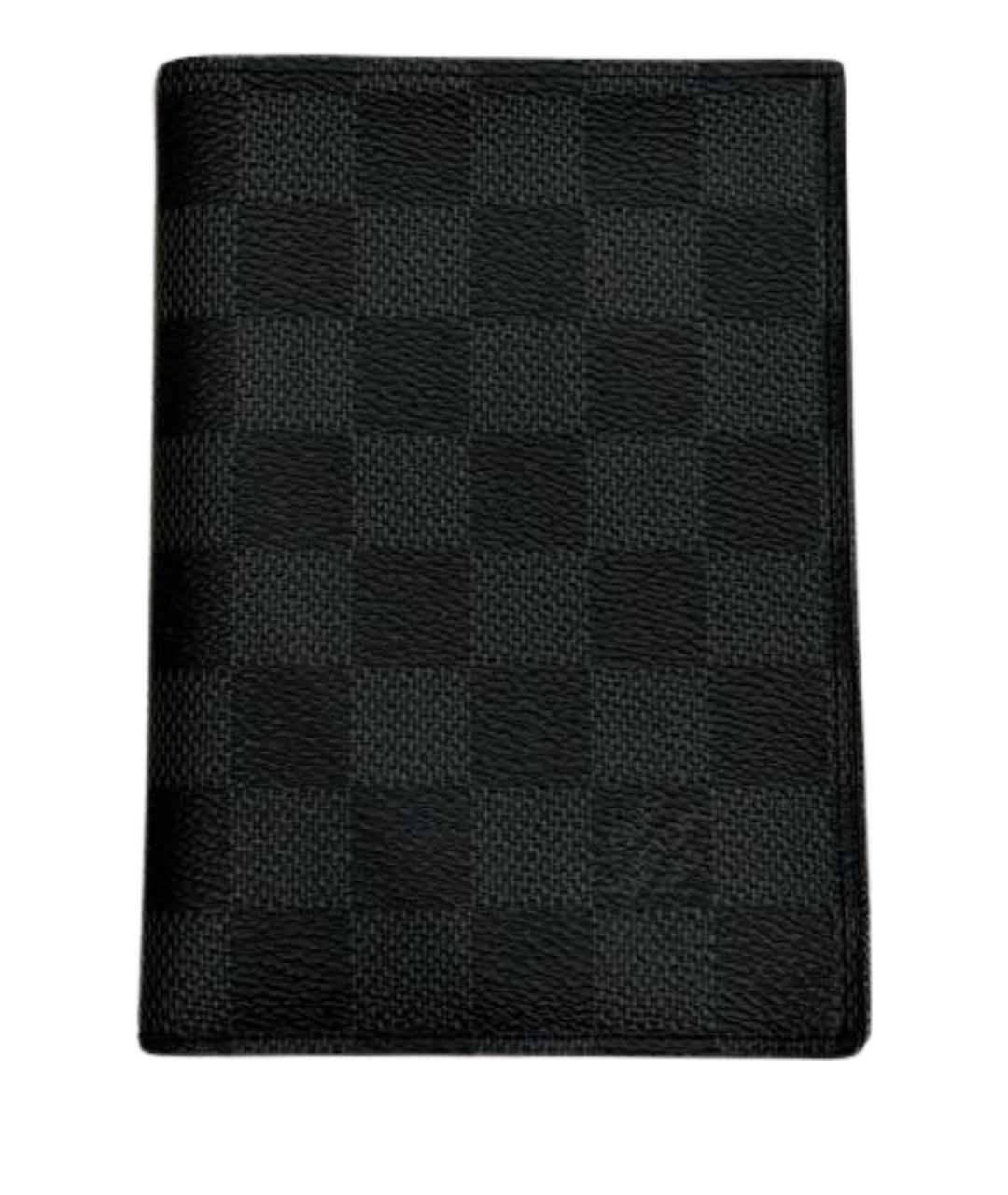 LOUIS VUITTON Антрацитовый кошелек, фото 1