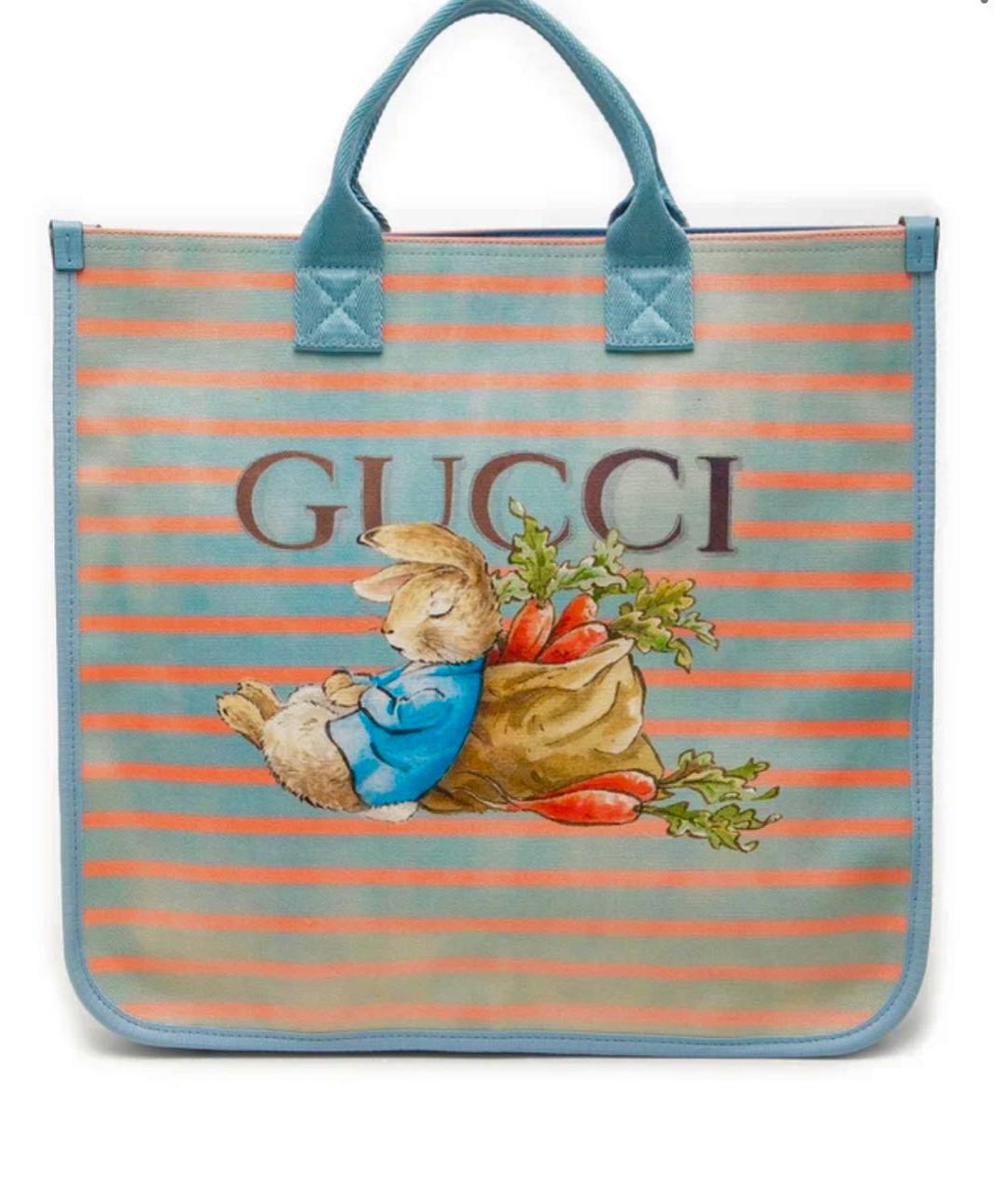 GUCCI Мульти сумка тоут из канвы, фото 6