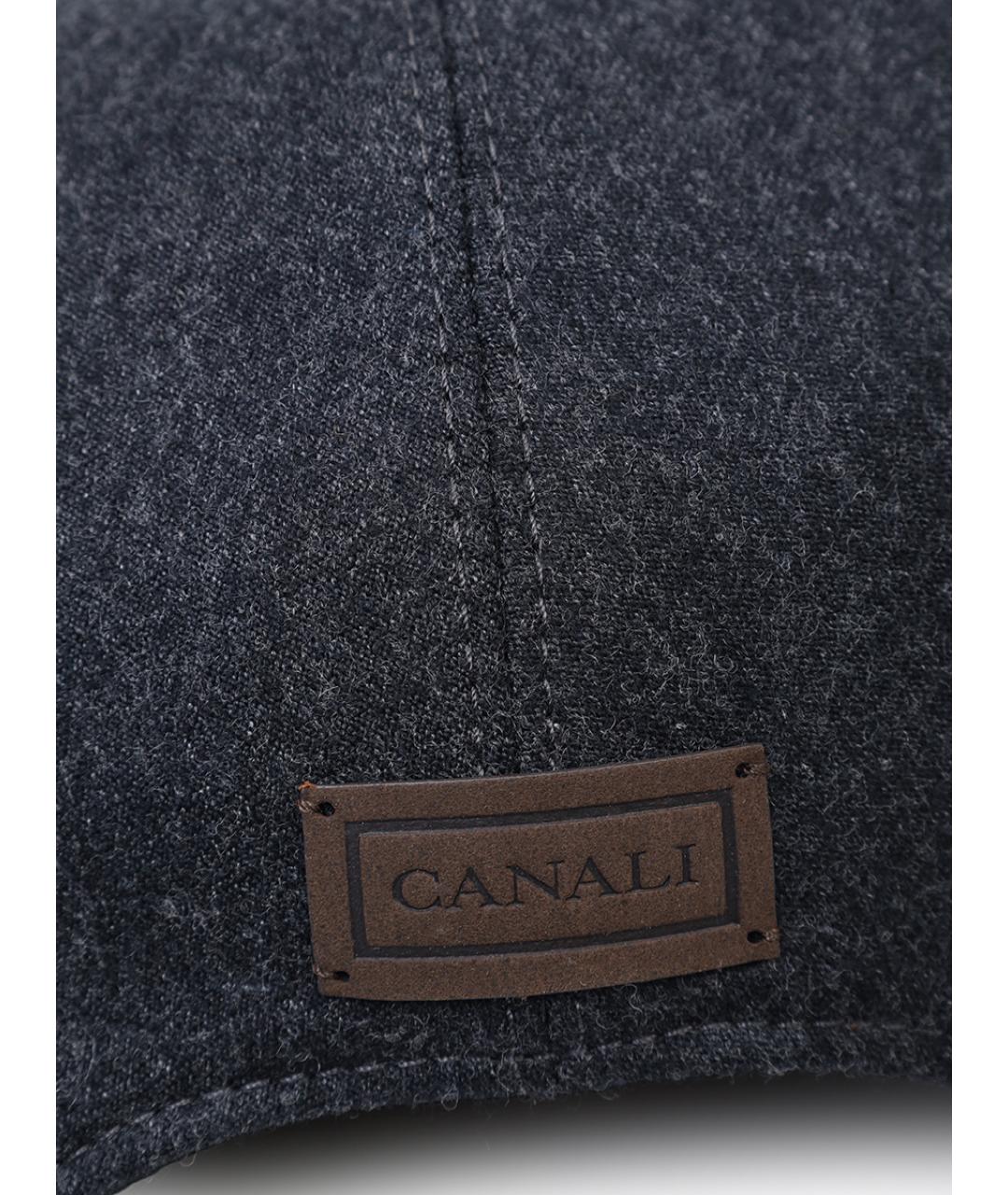 CANALI Антрацитовая кепка/бейсболка, фото 3