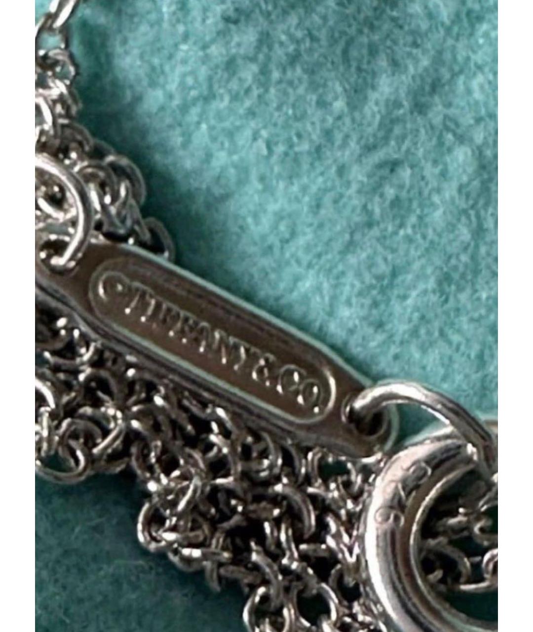 TIFFANY&CO Бирюзовое серебряное колье, фото 6