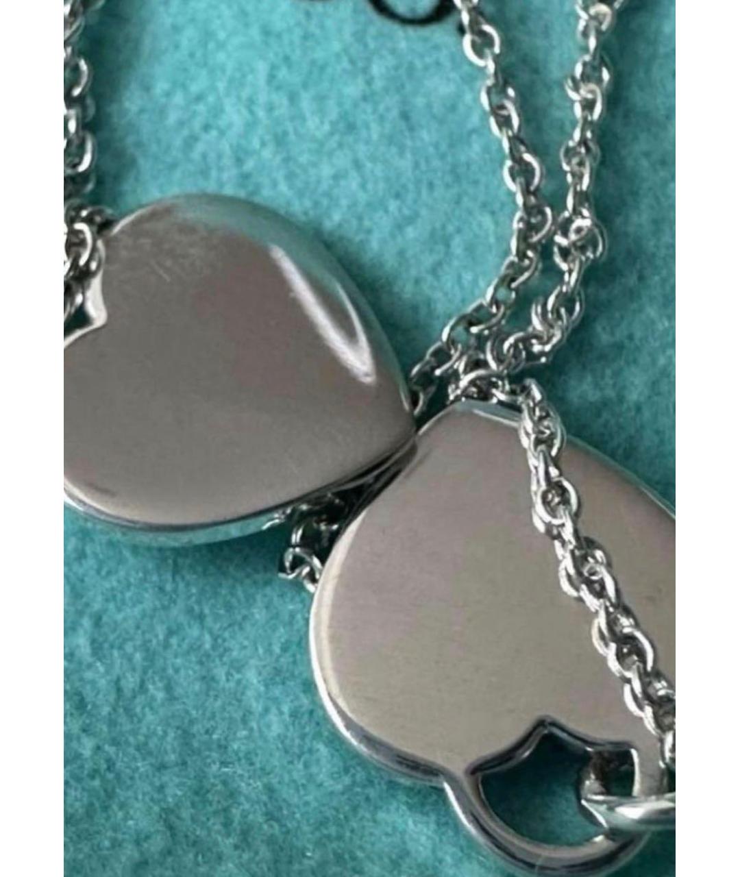 TIFFANY&CO Бирюзовое серебряное колье, фото 5
