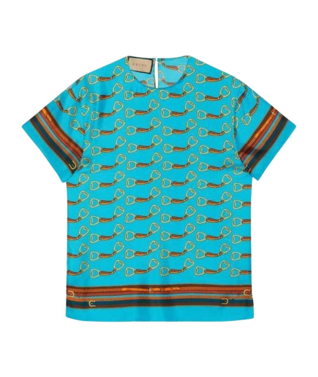 GUCCI Мульти футболка, фото 1