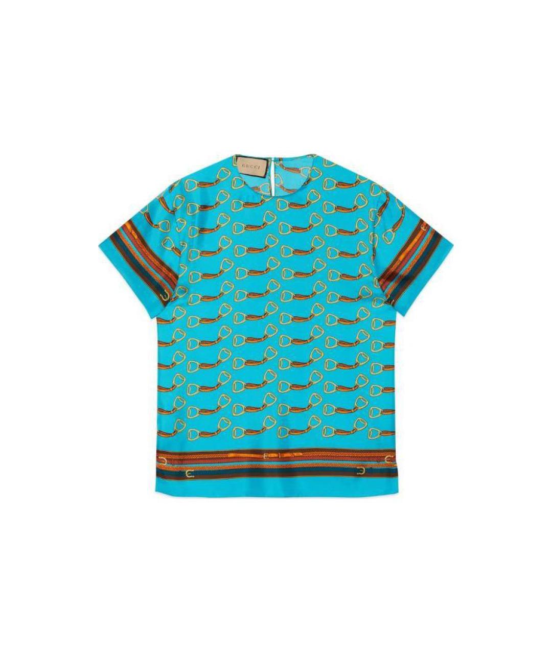 GUCCI Мульти футболка, фото 4