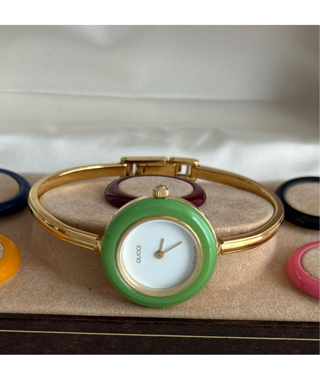 GUCCI Мульти часы из желтого золота, фото 7