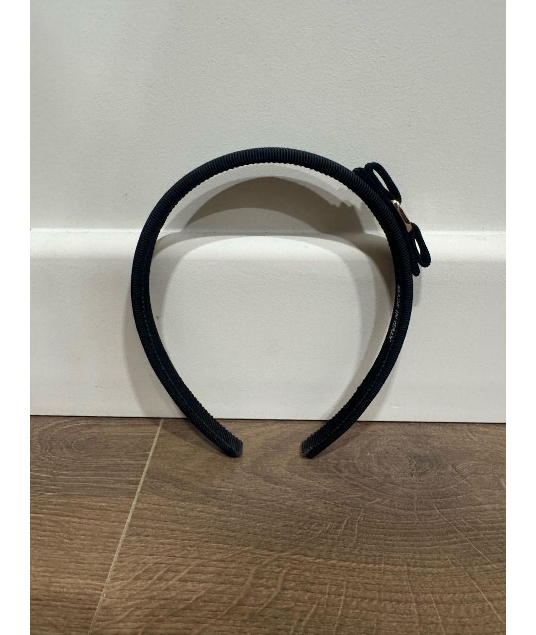 FERRAGAMO Черный ободок, фото 2