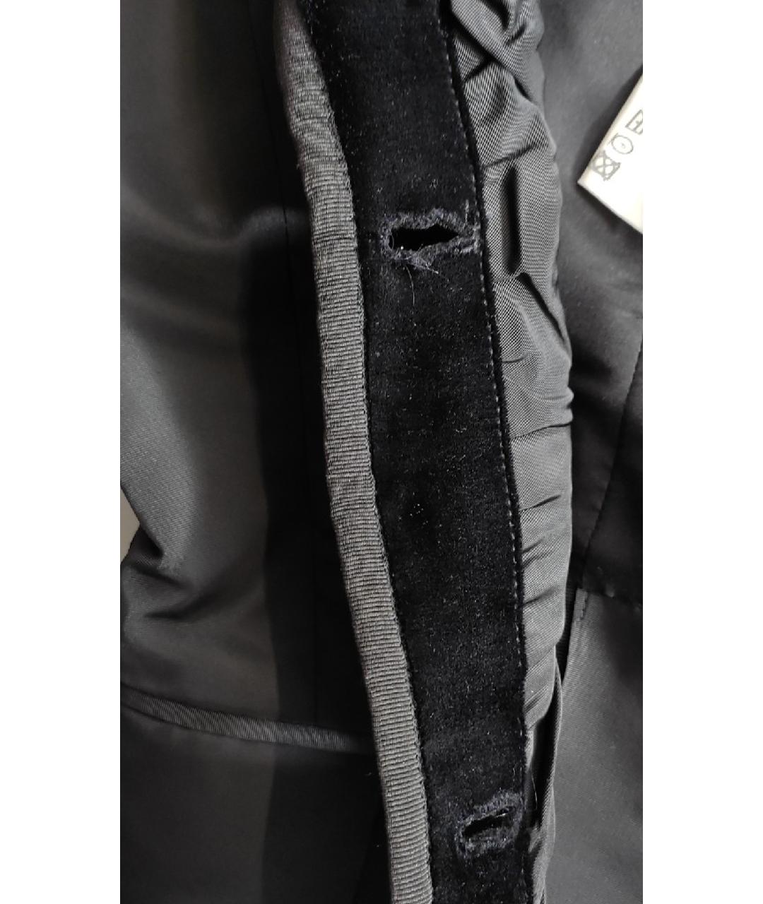SAINT LAURENT Черный ацетатный жакет/пиджак, фото 6
