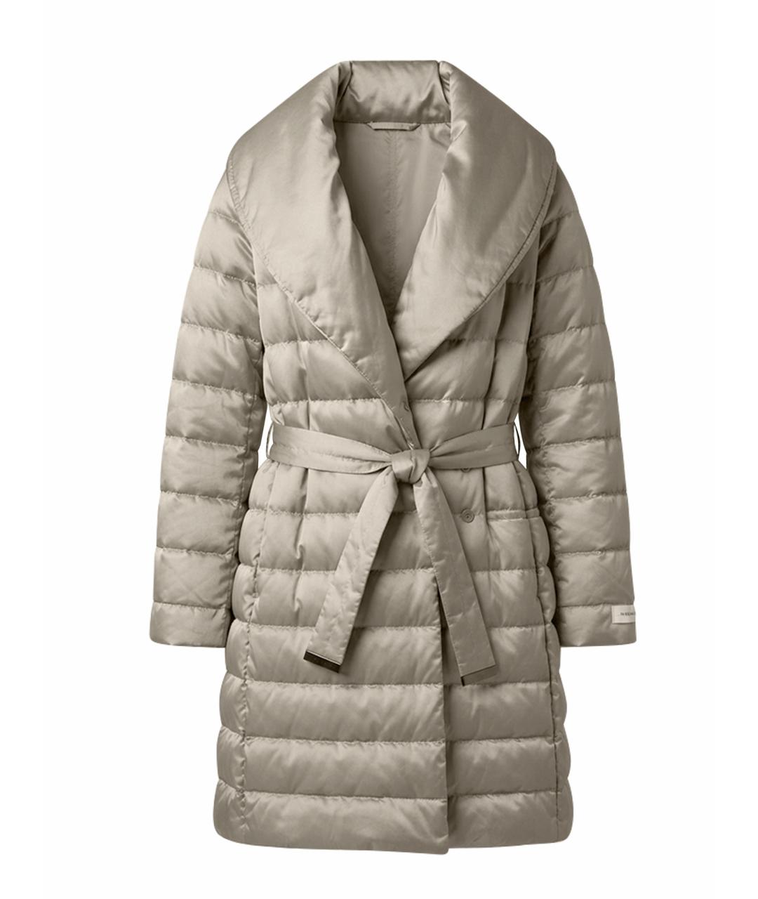 MAX MARA THE CUBE Бежевая нейлоновая куртка, фото 1