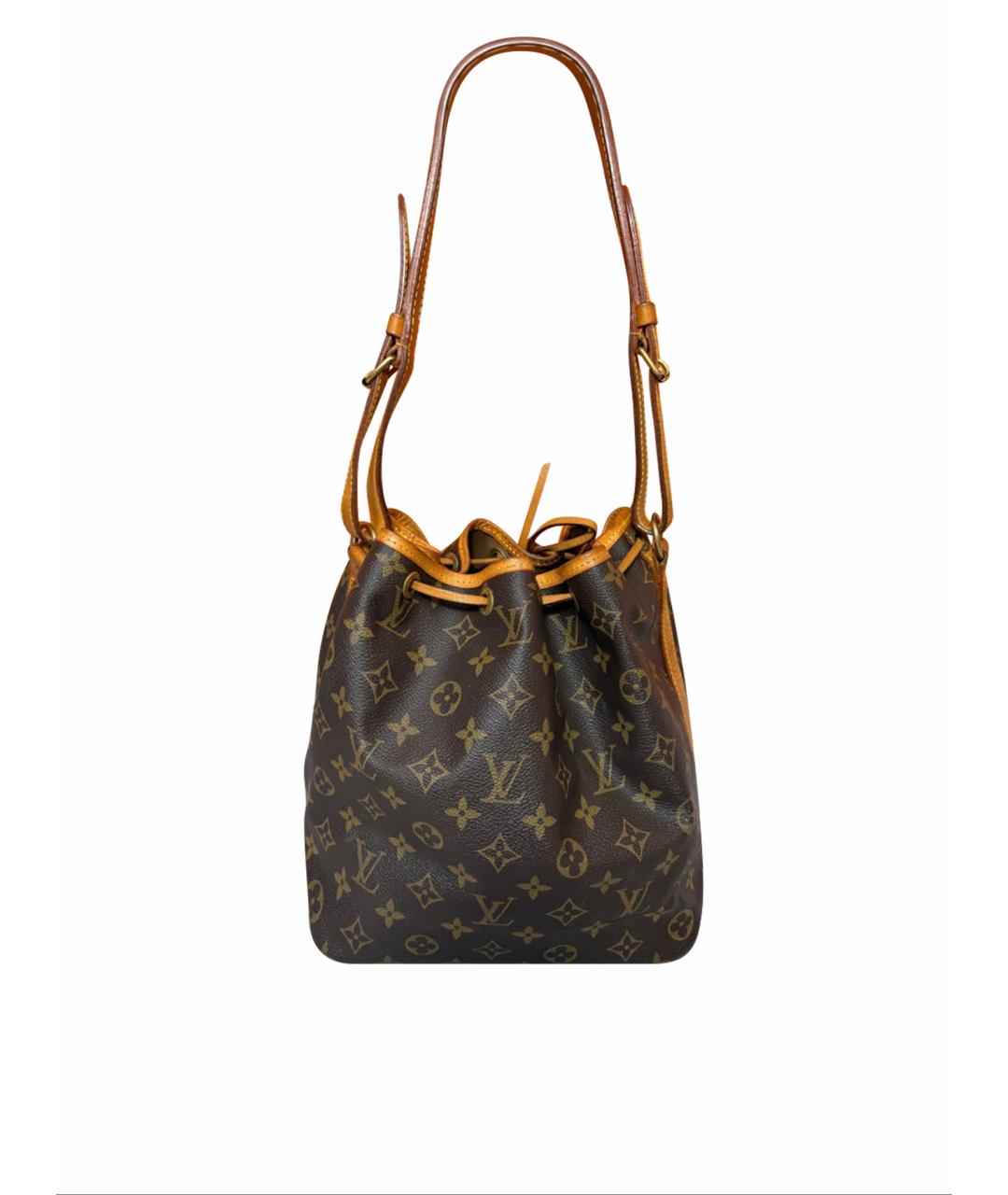 LOUIS VUITTON Коричневая сумка через плечо из канвы, фото 1