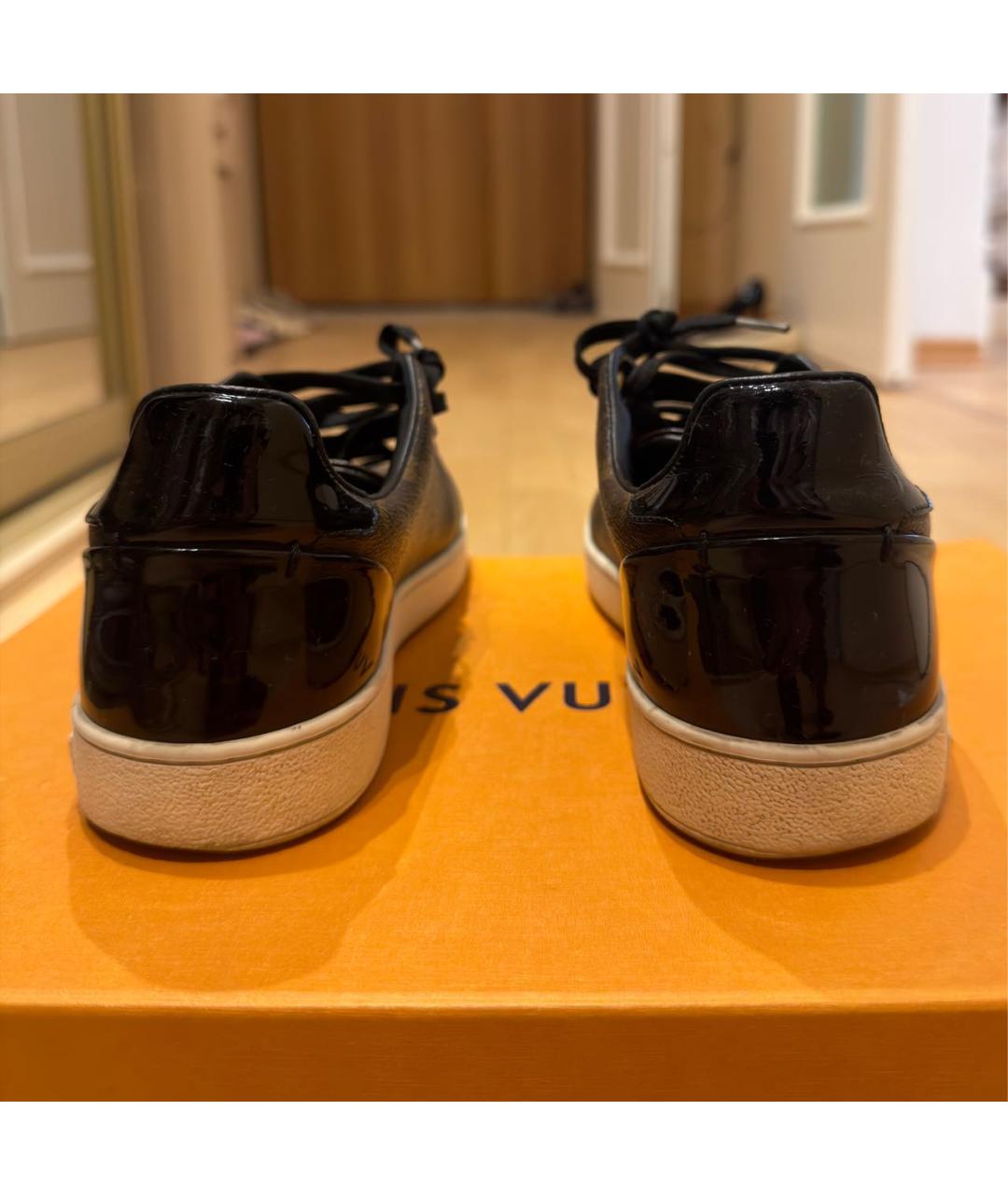 LOUIS VUITTON Коричневые кеды, фото 4