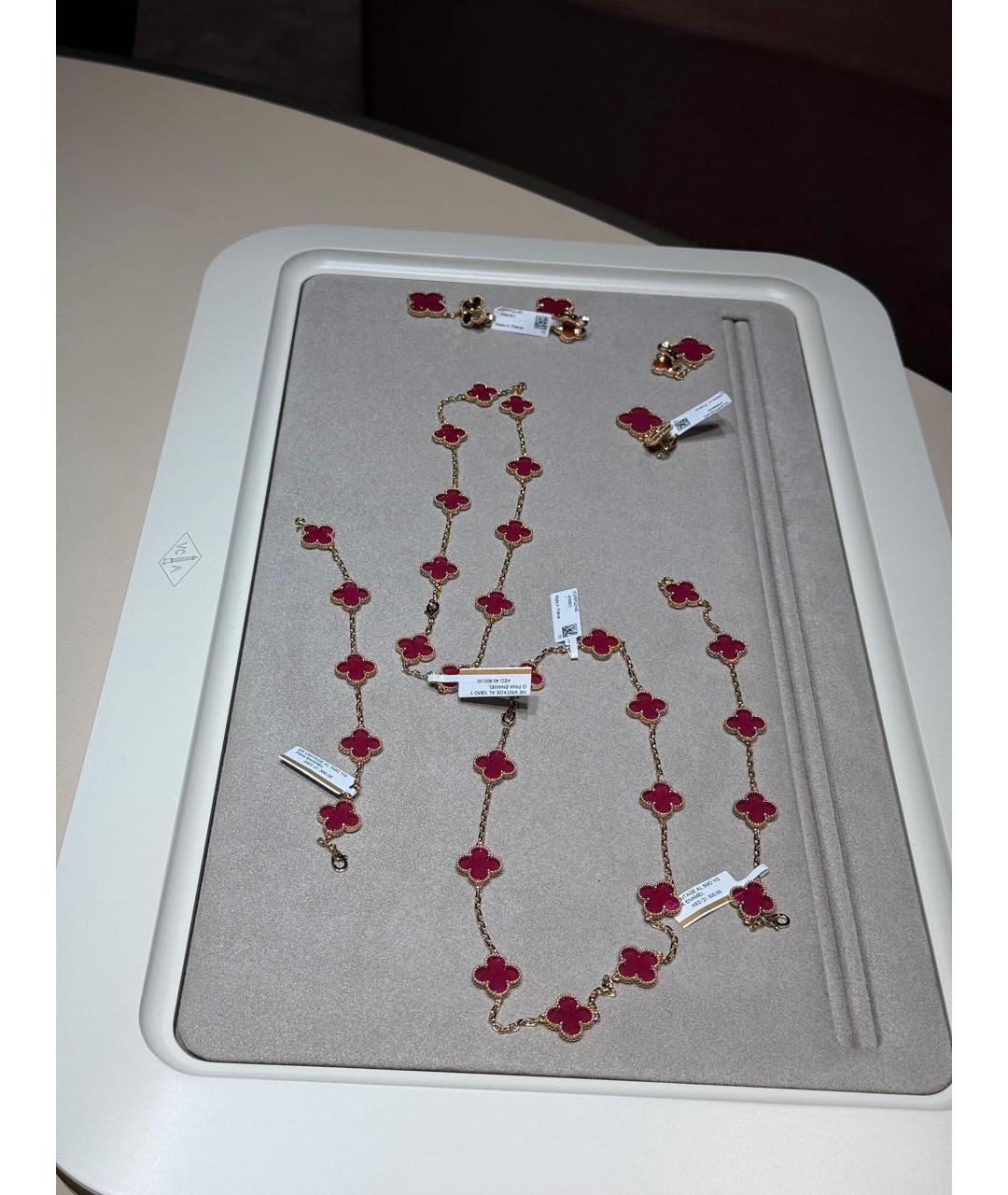 VAN CLEEF & ARPELS Розовая подвеска, фото 3