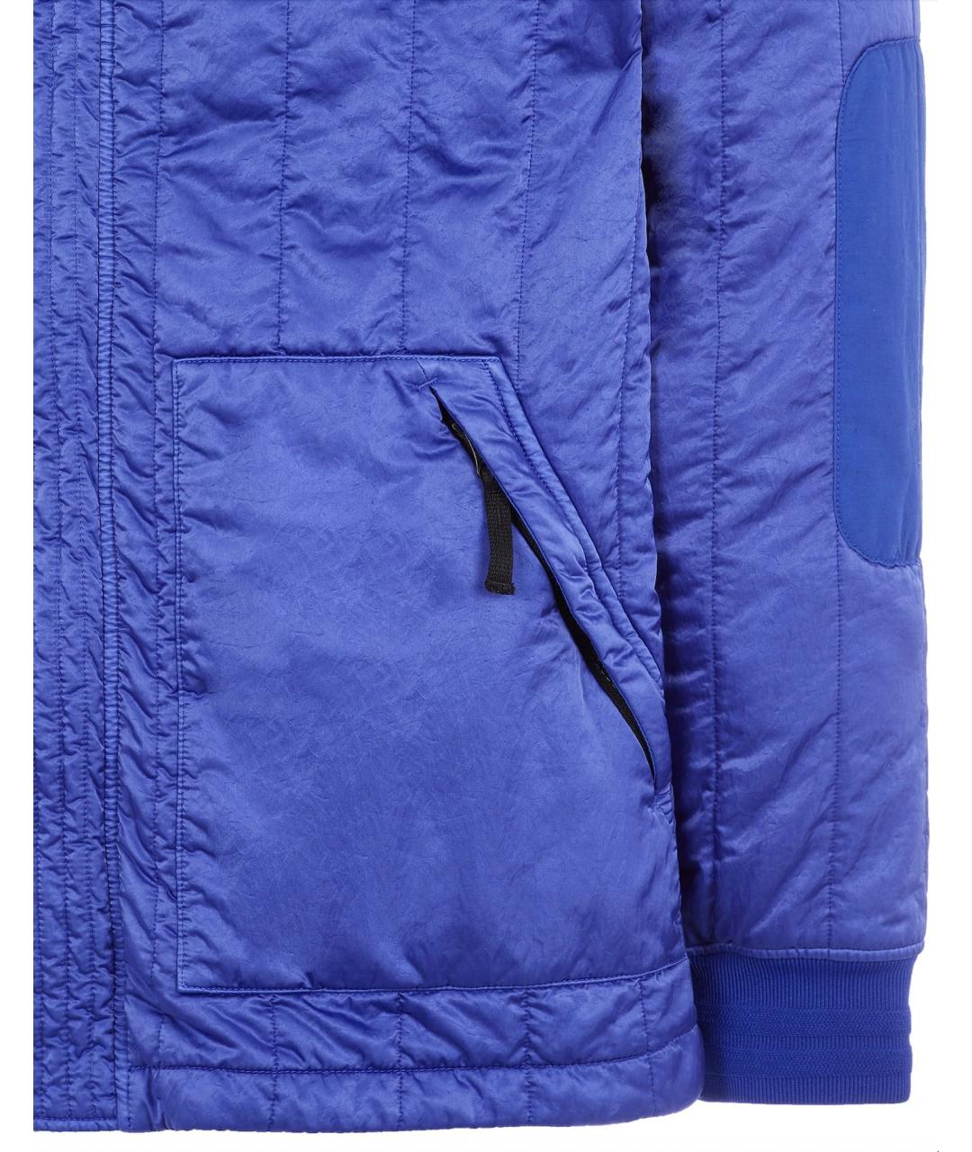 STONE ISLAND Синяя нейлоновая куртка, фото 4