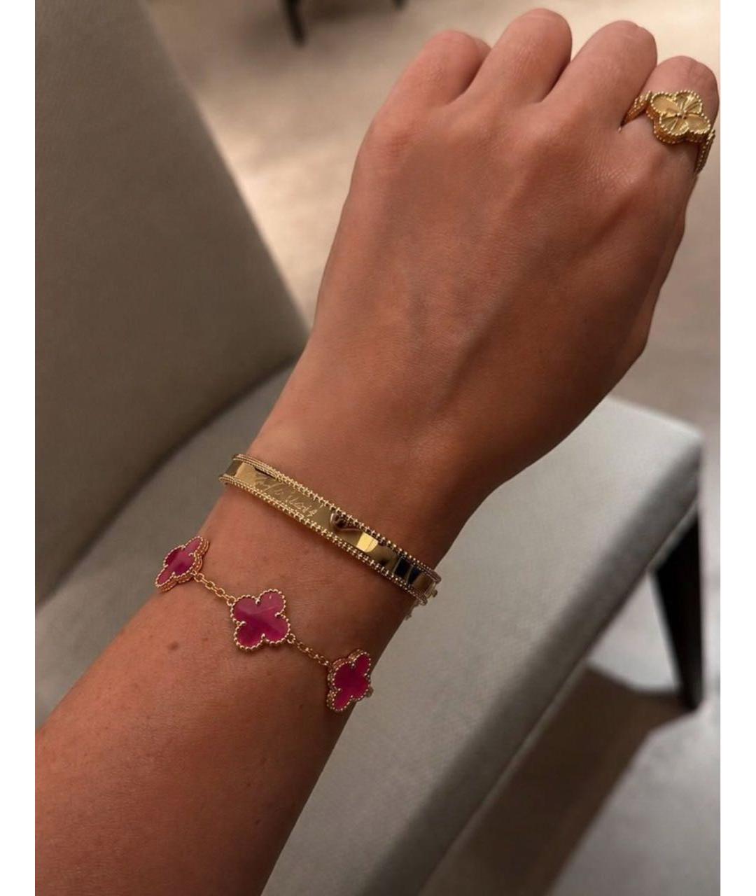 VAN CLEEF & ARPELS Розовый браслет, фото 3