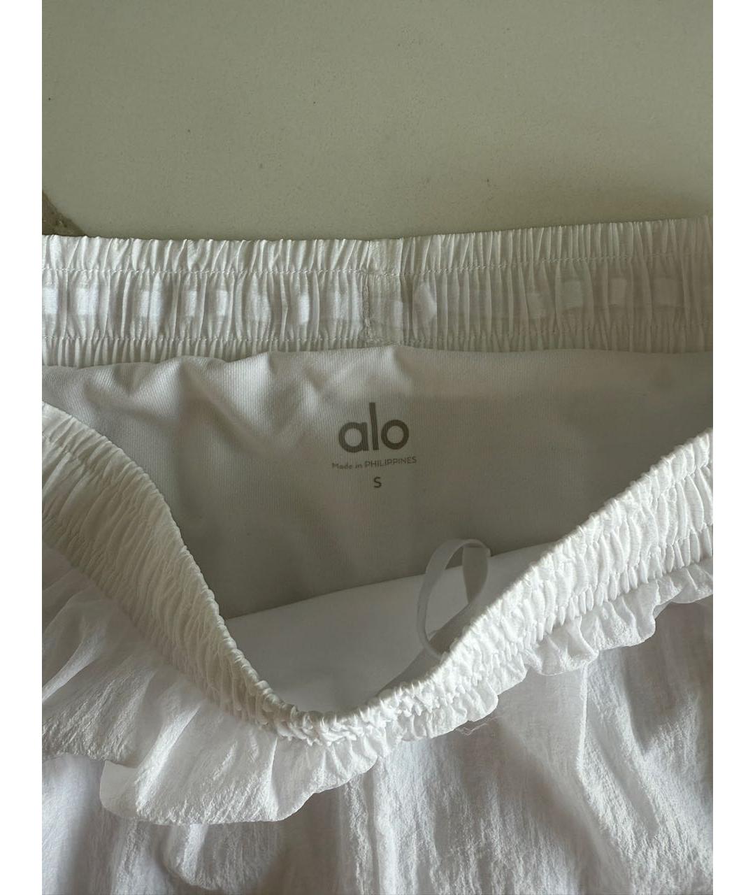 ALO YOGA Белые шорты, фото 3