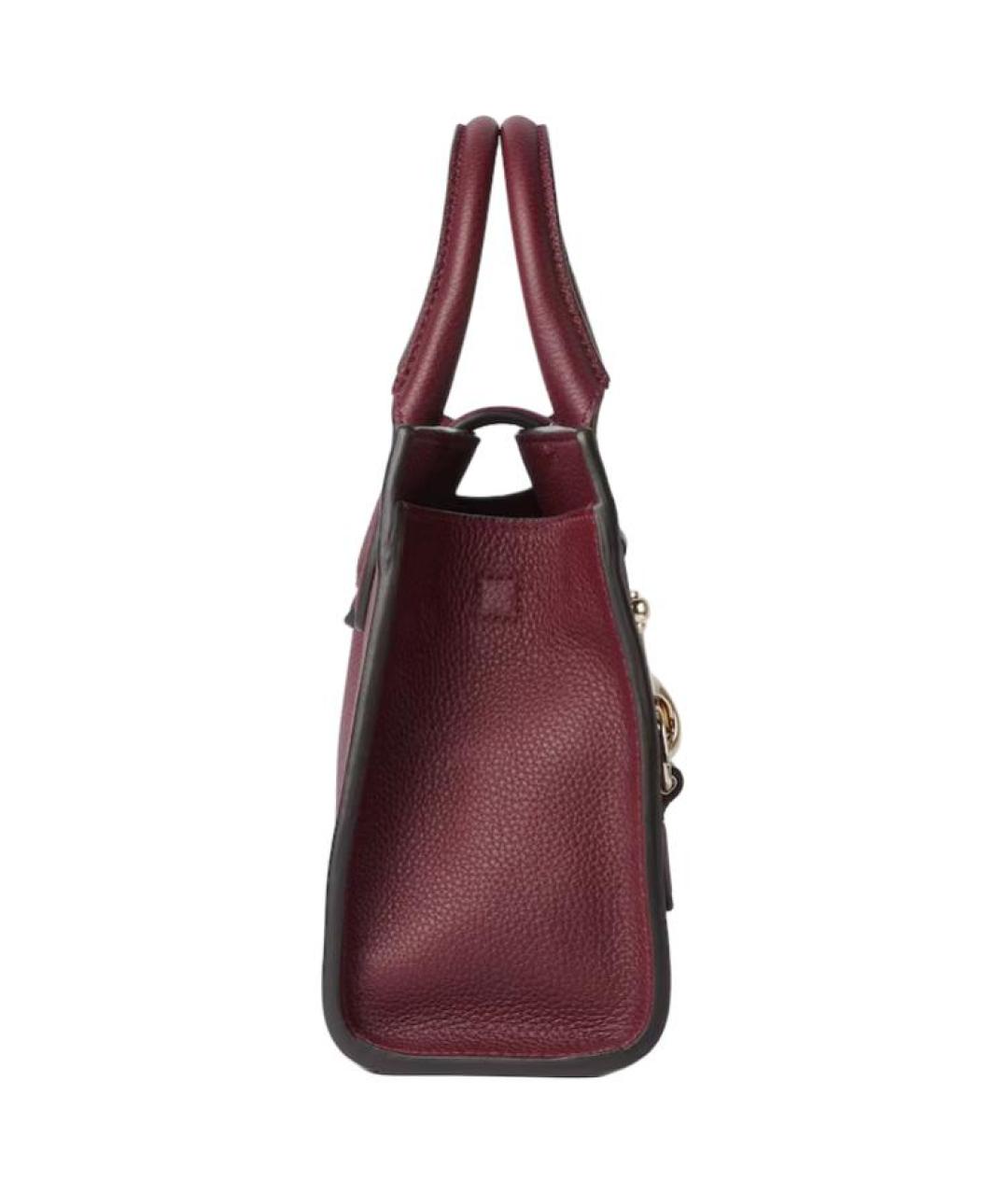 GUCCI Красная кожаная сумка через плечо, фото 4