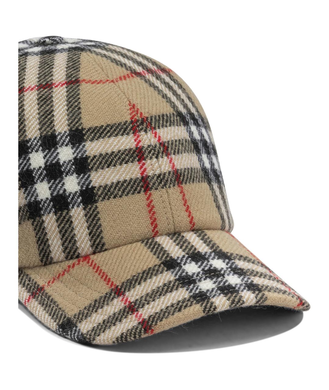 BURBERRY Мульти шерстяная кепка/бейсболка, фото 4