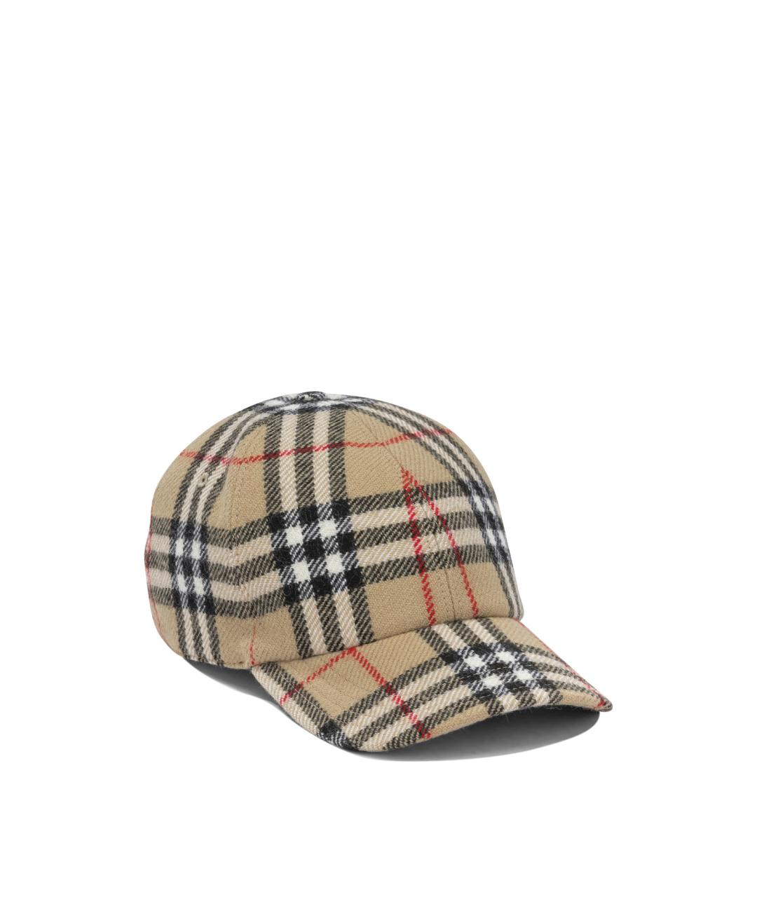 BURBERRY Мульти шерстяная кепка/бейсболка, фото 2