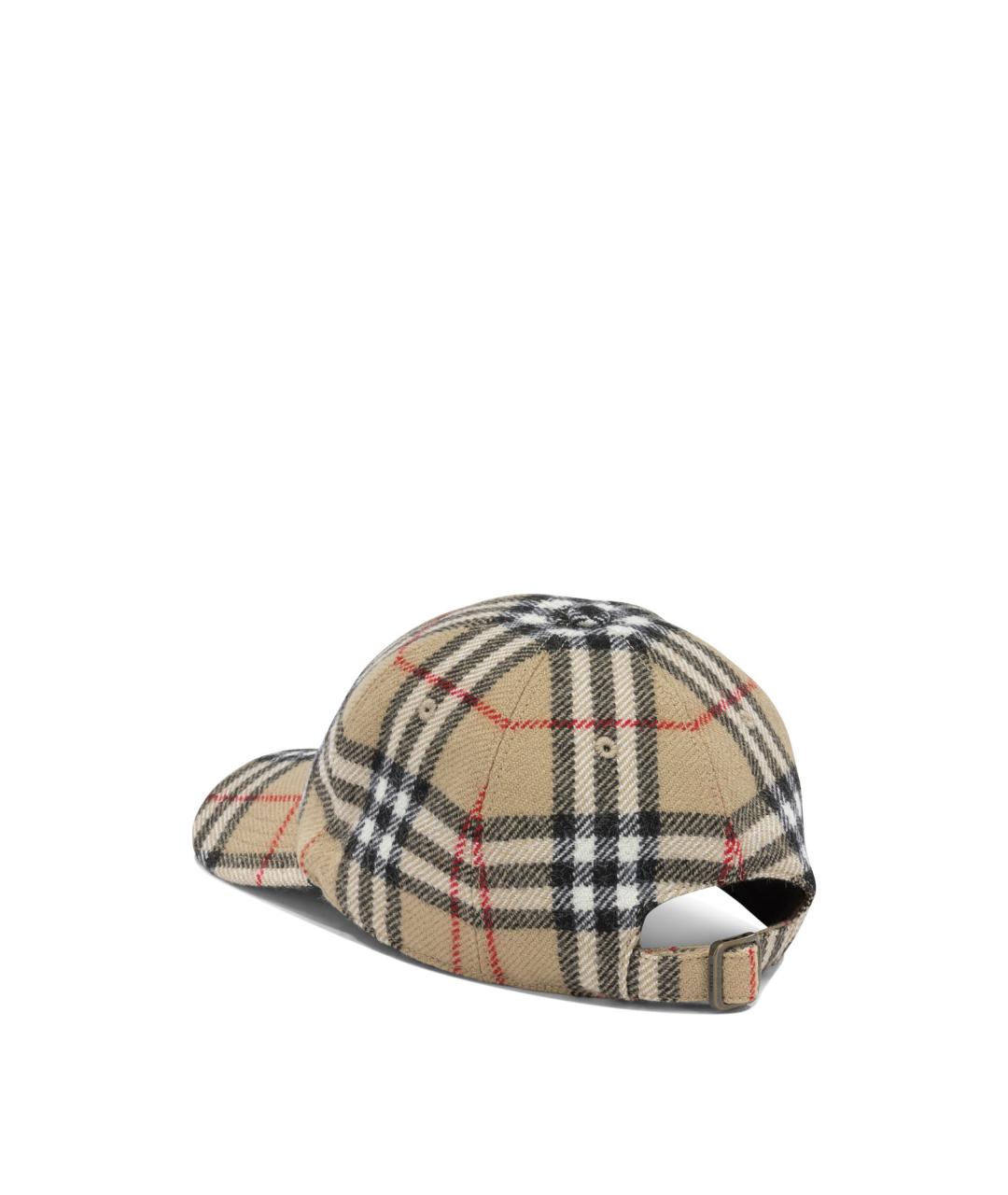BURBERRY Мульти шерстяная кепка/бейсболка, фото 3