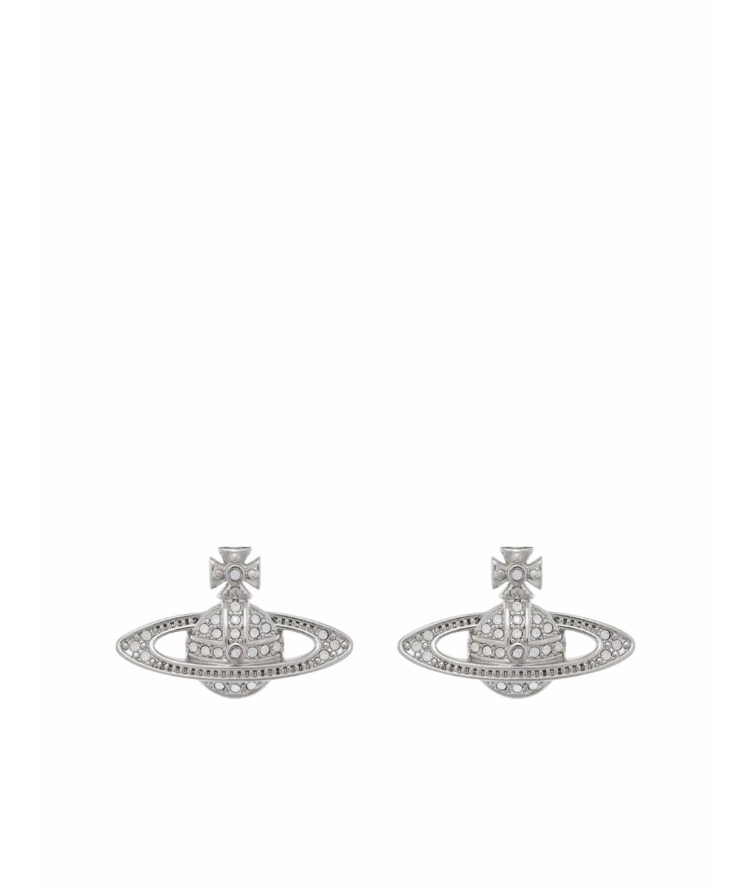 VIVIENNE WESTWOOD Серебряные латунные серьги, фото 1