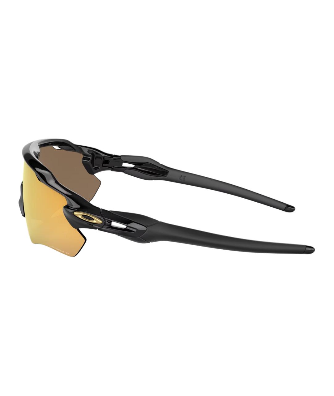 OAKLEY Черные пластиковые солнцезащитные очки, фото 3