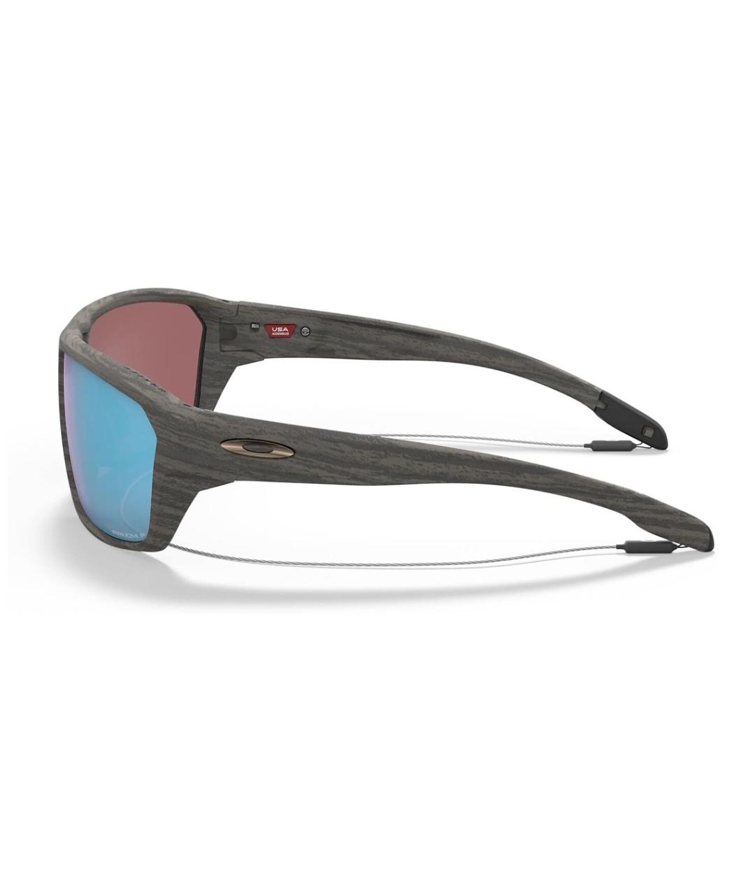 OAKLEY Серые пластиковые солнцезащитные очки, фото 2