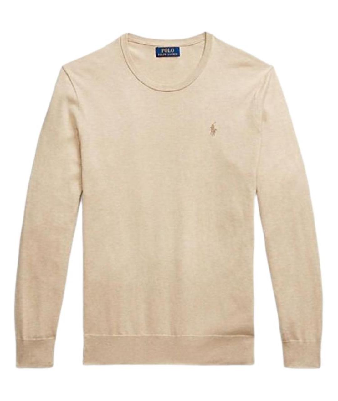 POLO RALPH LAUREN Бежевый джемпер / свитер, фото 1