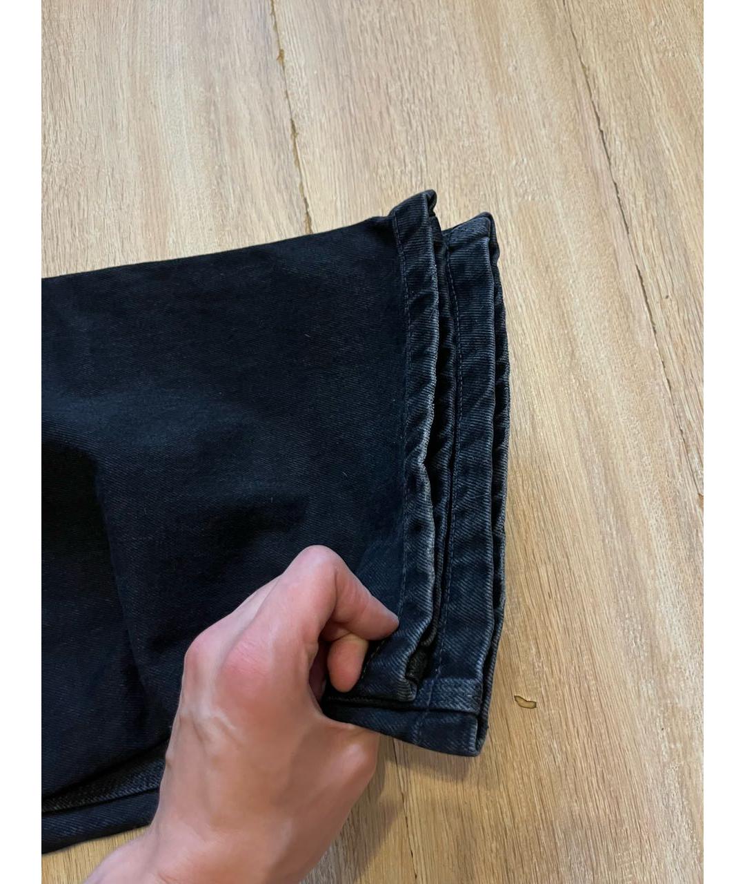 CARHARTT WIP Черные хлопковые прямые джинсы, фото 7