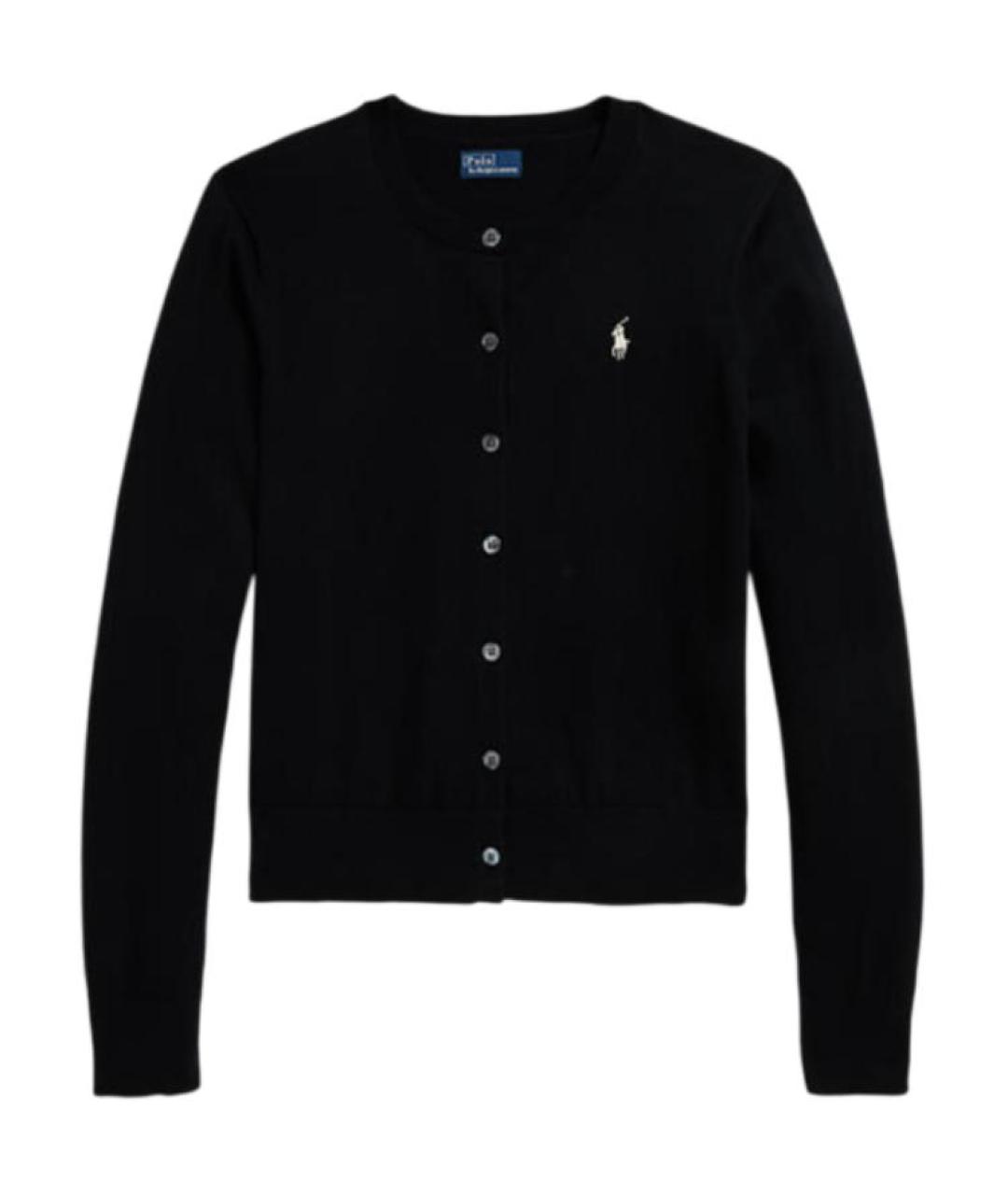 POLO RALPH LAUREN Черный кардиган, фото 1