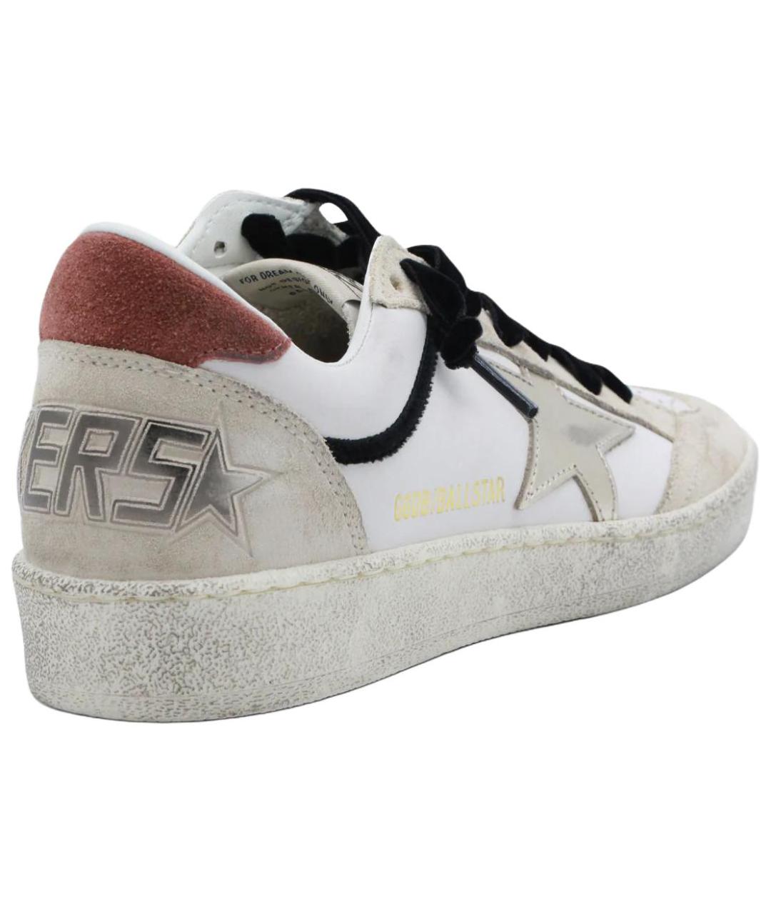 GOLDEN GOOSE Белые кроссовки, фото 4