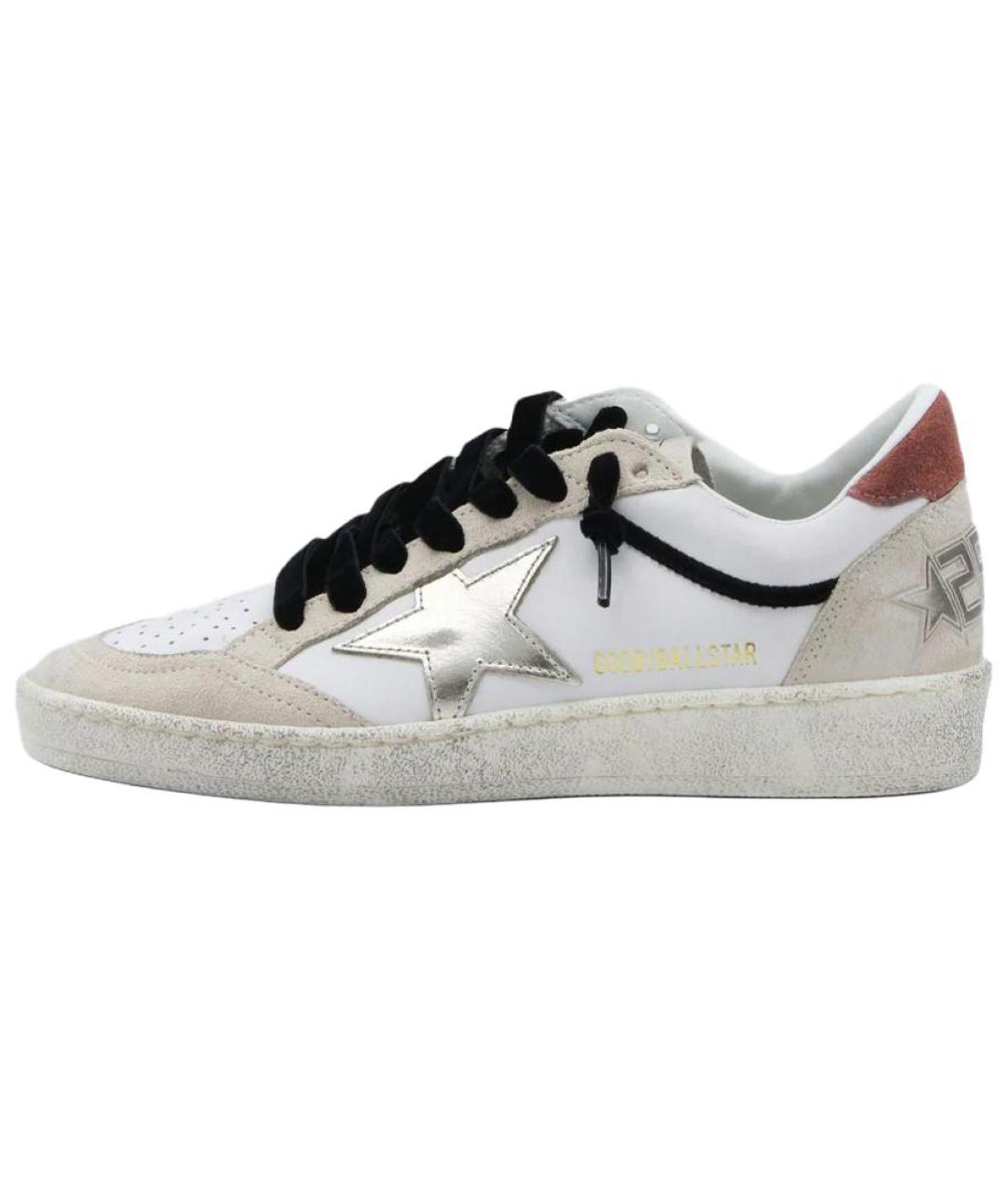 GOLDEN GOOSE Белые кроссовки, фото 2