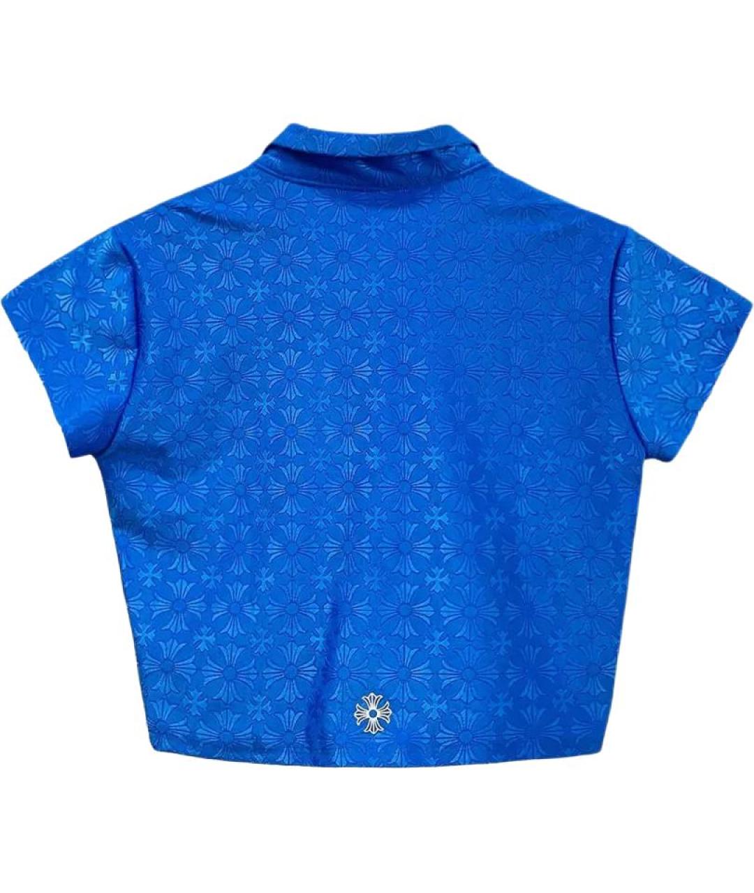 CHROME HEARTS Синяя рубашка, фото 2