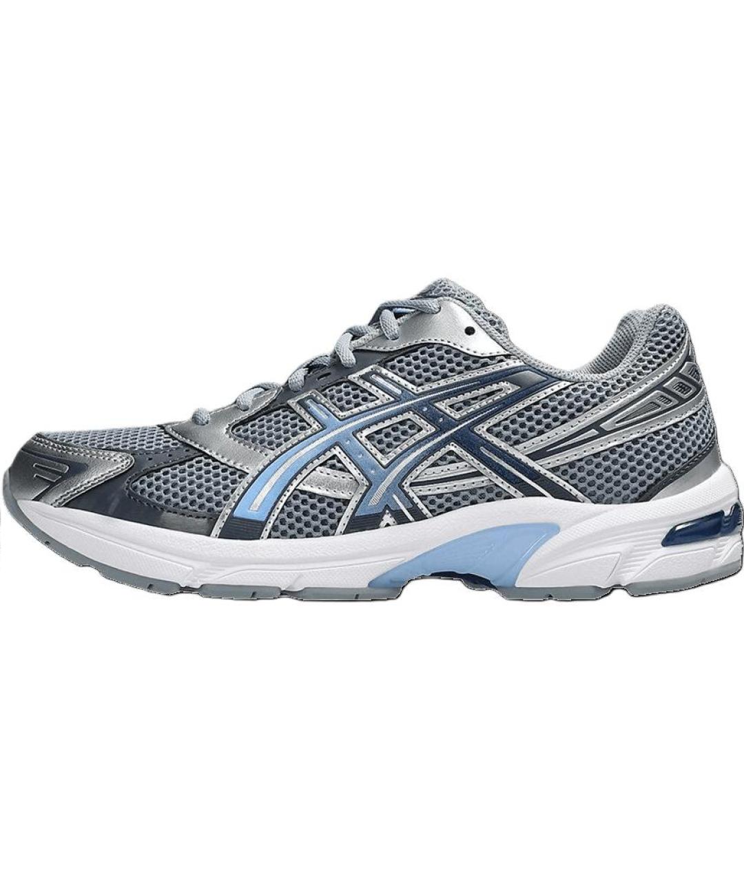 ASICS Серебряные низкие кроссовки / кеды, фото 2