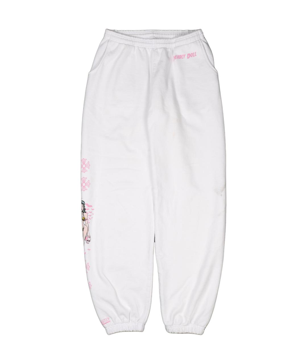 CHROME HEARTS Белые спортивные брюки и шорты, фото 1
