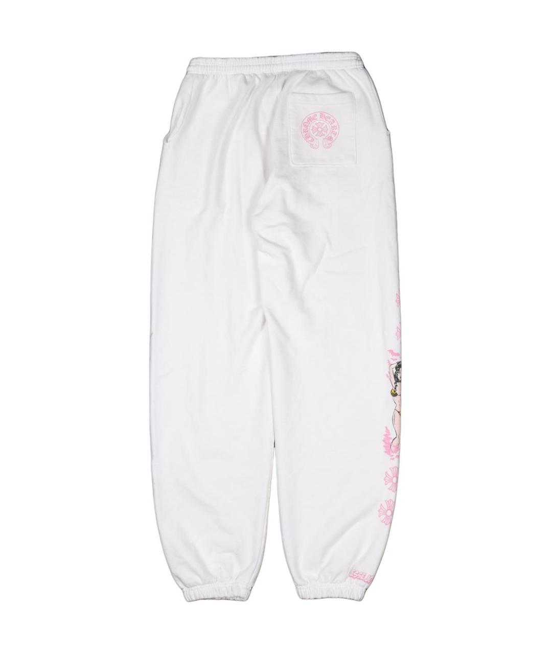 CHROME HEARTS Белые спортивные брюки и шорты, фото 2