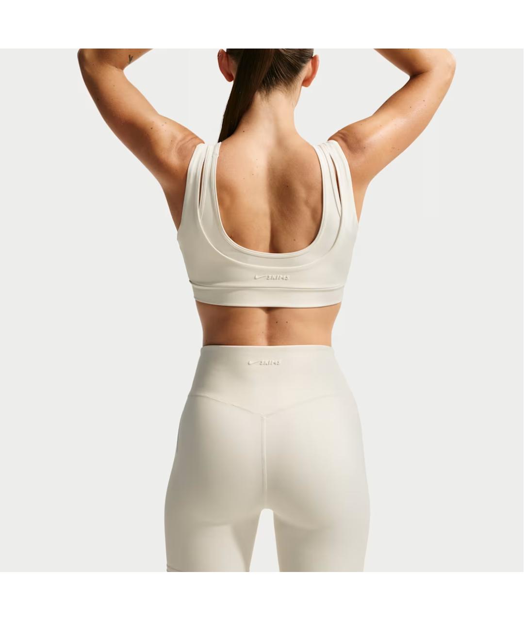 NIKE Бежевый бюстгалтеры, фото 4