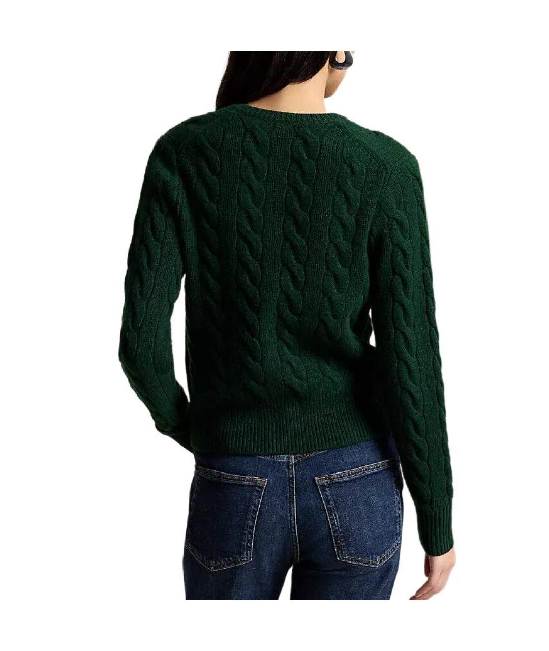 POLO RALPH LAUREN Зеленый кардиган, фото 4