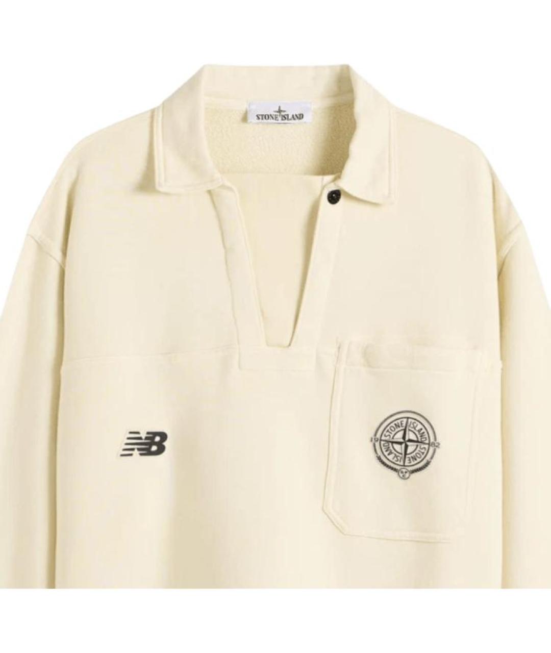 STONE ISLAND Белая рубашка, фото 2