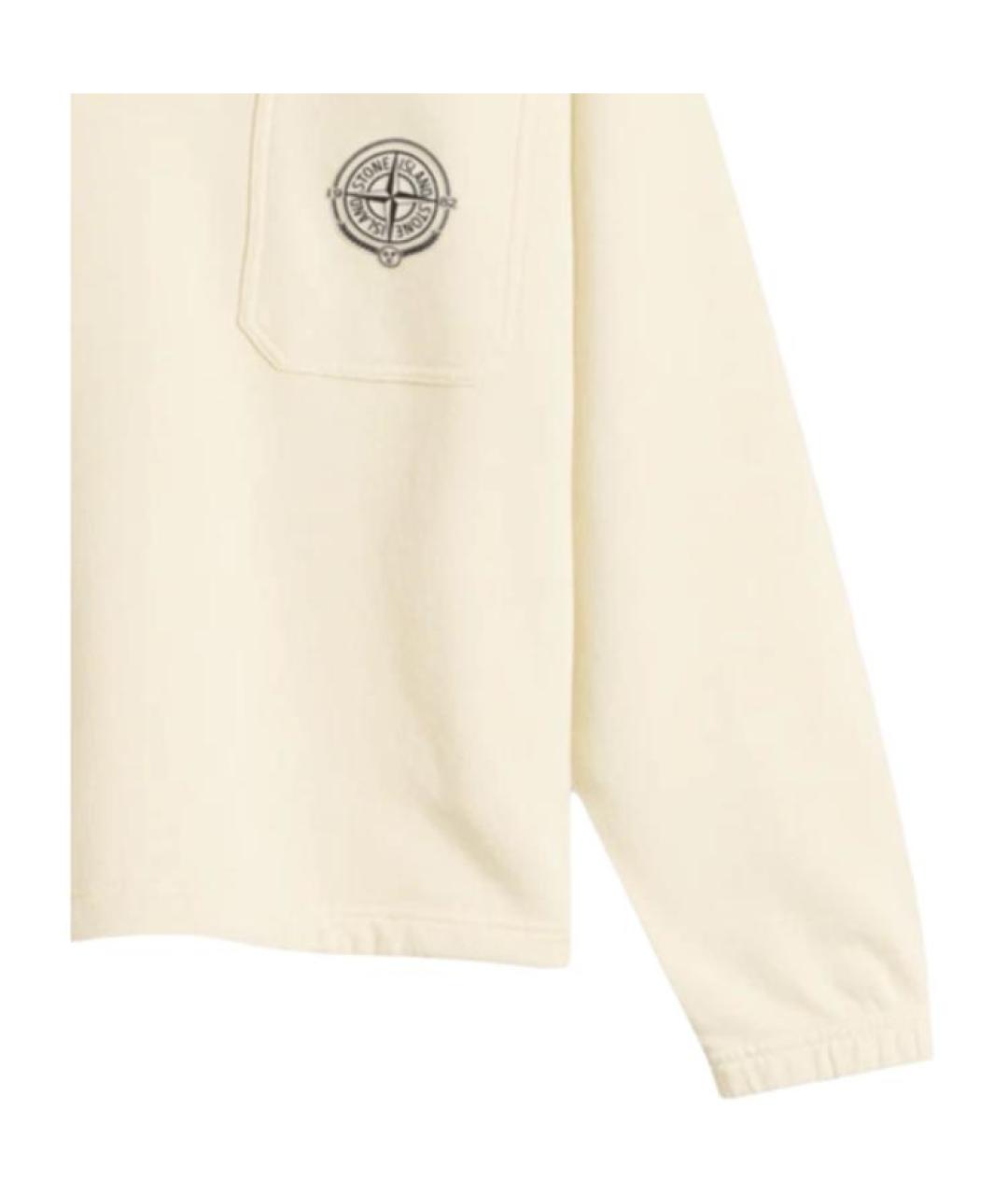 STONE ISLAND Белая рубашка, фото 4