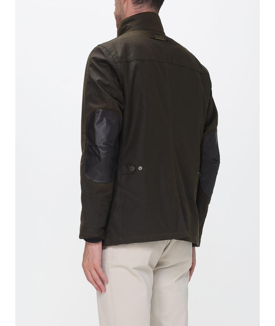 BARBOUR Коричневая хлопковая куртка, фото 2